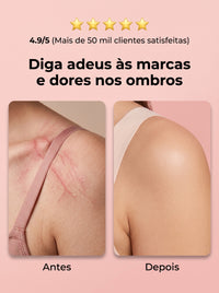 Sutiã Sem Aro Confort Bra — Alça Larga, Sustentação Total tecnologia-sutiã comfort Bra®