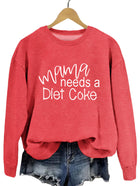 Red sweater (white font)