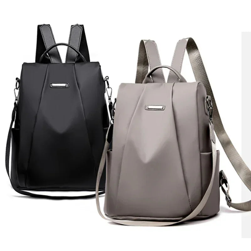 Mochila Feminina Impermeável de Nylon