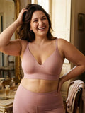 Sutiã Sem Aro Confort Bra — Alça Larga, Sustentação Total tecnologia-sutiã comfort Bra®